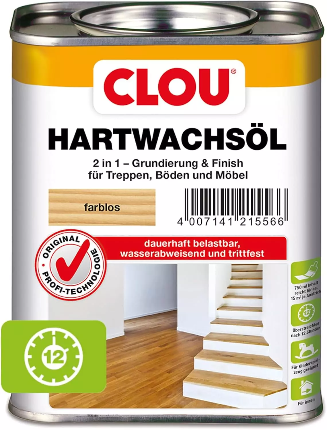 Hartwachsöl von Clou