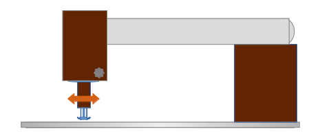 Schema Fugenverklebeapparat